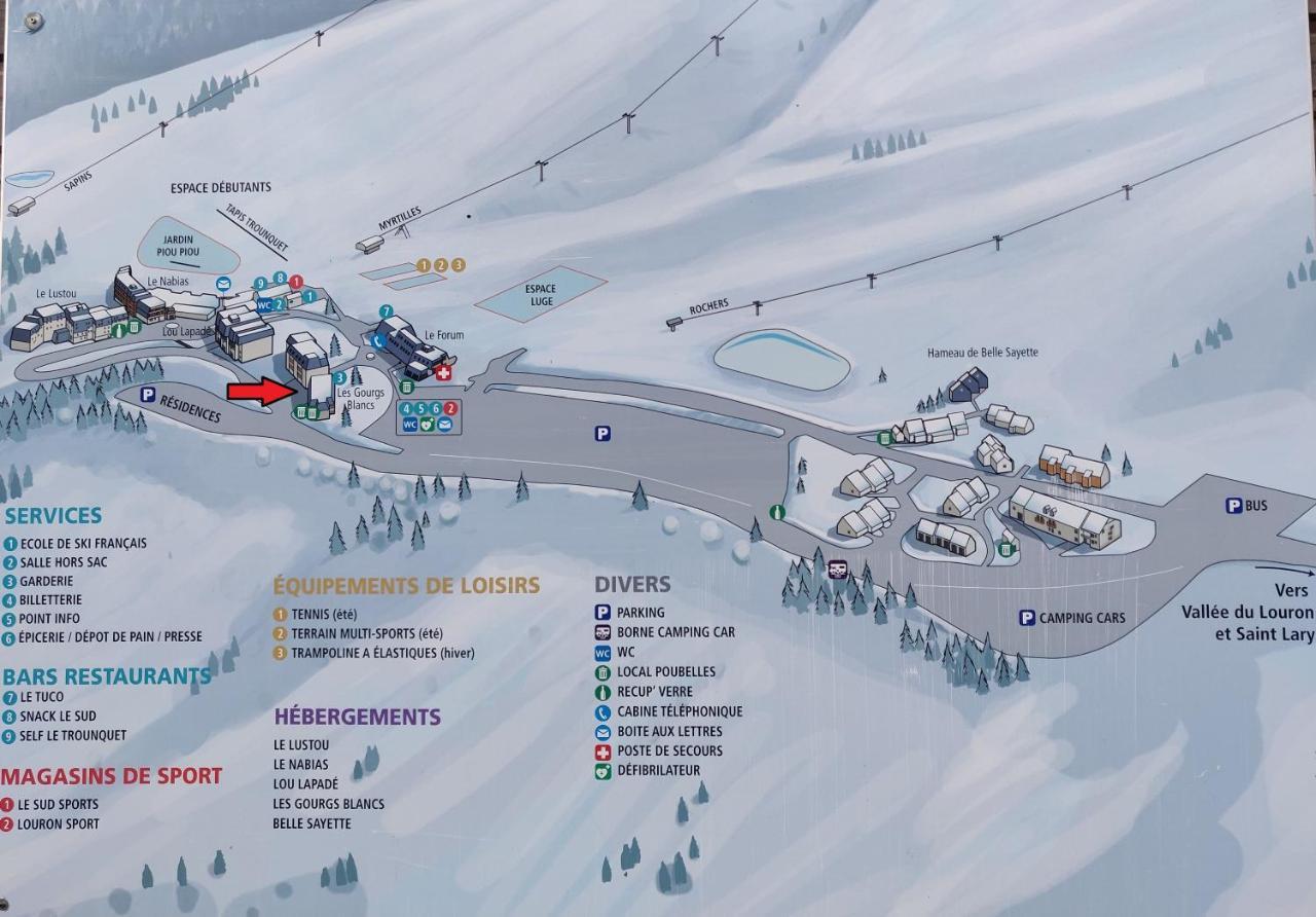 Appartement Neuf 4-6 Pers. Aux Pieds Des Pistes Génos Exteriér fotografie